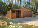 Garaż blaszany na wymiar | Producent PrimeGarage.pl | Montaż w całej Polsce